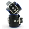 RoB Accessoires Menottes Cuir Chevilles Bords Bleus