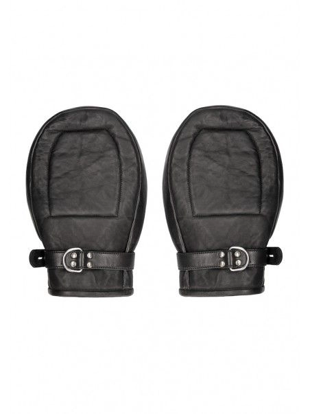 Moufles En Cuir Avec Pics 2 Moufles En Cuir Avec Pics – Image 2