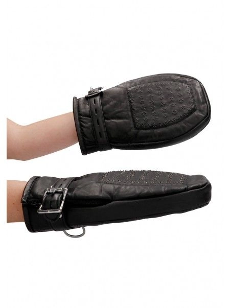 Moufles En Cuir Avec Pics 5 Moufles En Cuir Avec Pics – Image 5