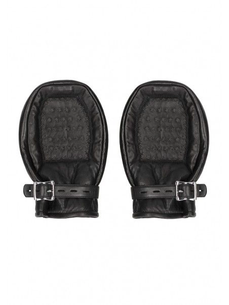 Moufles En Cuir Avec Pics 1 Moufles En Cuir Avec Pics