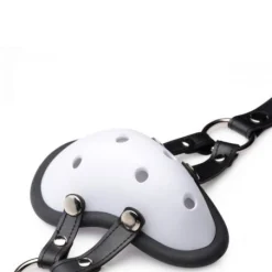 Master Series Muselière Coquille De Sport Musk -Vestiaire Fetish Soldes museliere coquille de sport musk 2