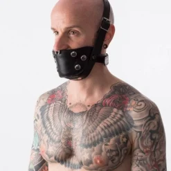 RoB Accessoires Muselière Cuir -Vestiaire Fetish Soldes museliere cuir 5