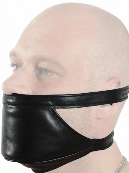 RoB Accessoires Muselière Cuir Avec Plug 1 RoB Accessoires Muselière Cuir Avec Plug