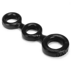 Oxballs Cockring-ballstretcher 3-Balls -Vestiaire Fetish Soldes oxballs cockring ballstretcher 3 balls 3