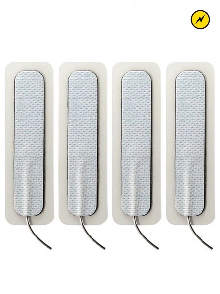 ElectraStim Pads électro Longs X 4 1 ElectraStim Pads électro Longs X 4