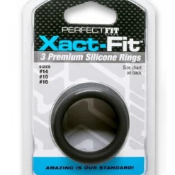 Perfect Fit Lot 3 Cockrings Silicone SM, X-Fact Fit -Vestiaire Fetish Soldes perfect fit lot 3 cockrings silicone etroits x fact fit 3