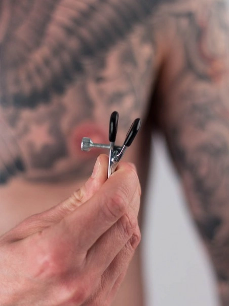 Rimba Pinces à Seins Croco Plates Réglables 2 Rimba Pinces à Seins Croco Plates Réglables – Image 2