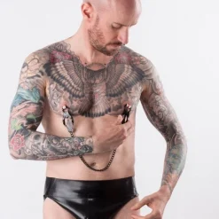 Autres Pinces à Seins Japonaises Noires 7 Autres Pinces à Seins Japonaises Noires -Vestiaire Fetish Soldes pinces a seins japonaises noires 2