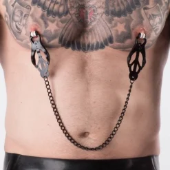 Autres Pinces à Seins Japonaises Noires 8 Autres Pinces à Seins Japonaises Noires -Vestiaire Fetish Soldes pinces a seins japonaises noires 3