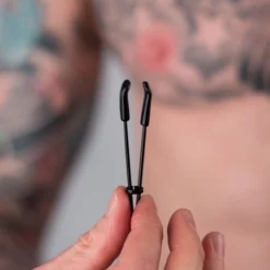 Autres Pinces à Seins Noire Tweezer -Vestiaire Fetish Soldes pinces a seins noire tweezer 1