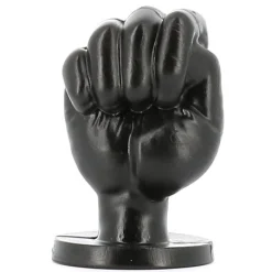 All Black Plug Fist D'entraînement - 3 Diamètres -Vestiaire Fetish Soldes plug anal fist 2
