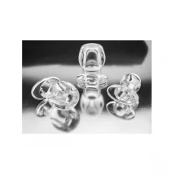 Perfect Fit Plug Creux En Silicone Translucide 3 Tailles -Vestiaire Fetish Soldes plug creux en silicone translucide 4