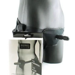 All Black Plug XL Trombone Hung System 20cm X 7 Cm -Vestiaire Fetish Soldes plug xl trombone hung system 4