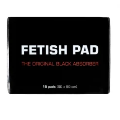 Protections Noires Absorbantes Fetish Pad -Vestiaire Fetish Soldes protections noires absorbantes fetish pad 2