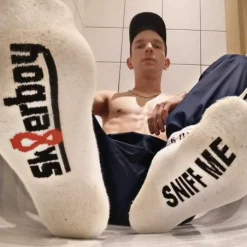 Chaussettes Sniff Me Sk8erboy -Vestiaire Fetish Soldes sk8erboy chaussettes sniff me sk8erboy 3