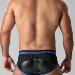 Slip Avec Poche Amovible Et Zip Full Access - Locker Gear -Vestiaire Fetish Soldes slip avec poche amovible et zip full access locker gear 2