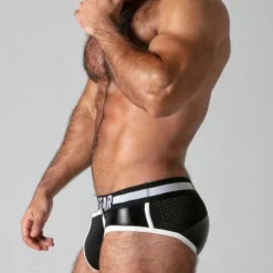 Slip Avec Poche Amovible Et Zip Full Access - Locker Gear -Vestiaire Fetish Soldes slip avec poche amovible et zip full access locker gear 9