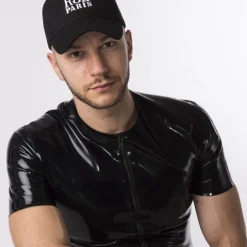 RoB Latex Et Néoprène T-Shirt Zip Latex -Vestiaire Fetish Soldes t shirt zip latex 3