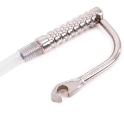 Tige Urètre Creuse Flexible Avec Anneau De Gland Métal -Vestiaire Fetish Soldes tige uretre creuse anneau caoutchouc 3