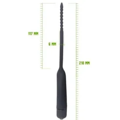 Tige Urètre Souple Vibrante, 6 Mm -Vestiaire Fetish Soldes tige uretre souple vibrante 2