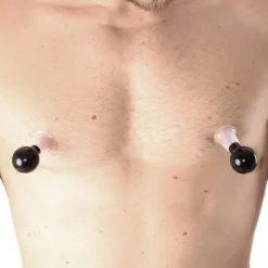 Ventouses Tétons à Poire -Vestiaire Fetish Soldes ventouses tetons 2